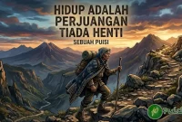 hidup adalah perjuangan tiada henti