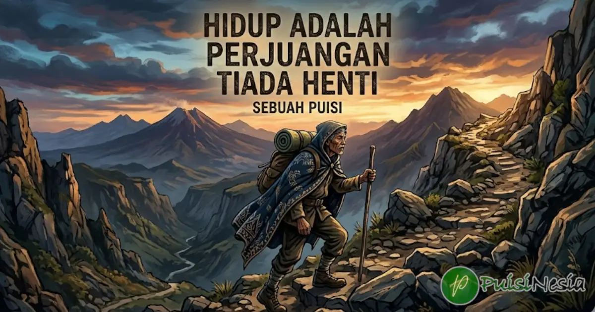 hidup adalah perjuangan tiada henti
