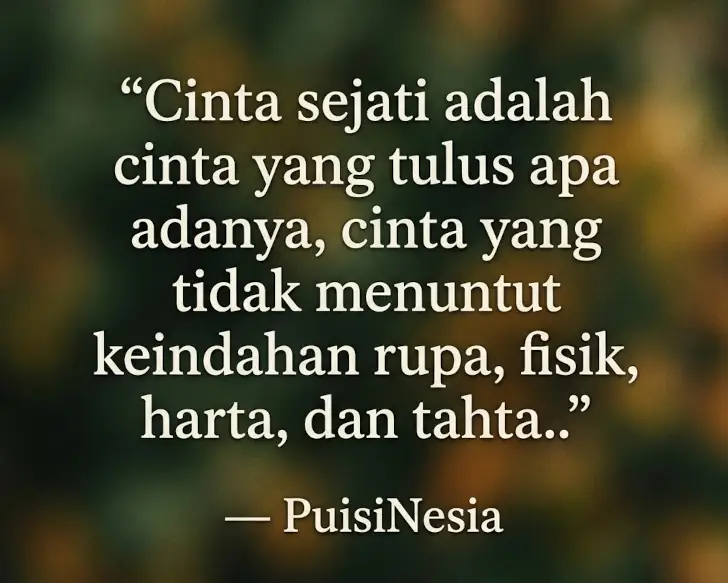 kata kata mutiara cinta sejati yang tulus